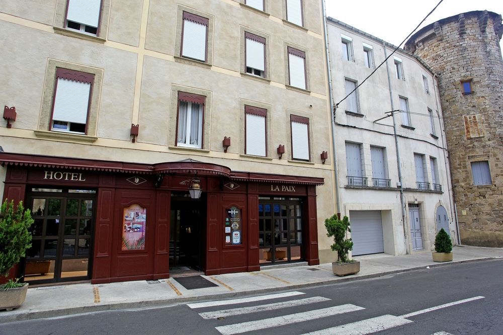 Logis Hotel Restaurant De La Paix Lodève Eksteriør billede